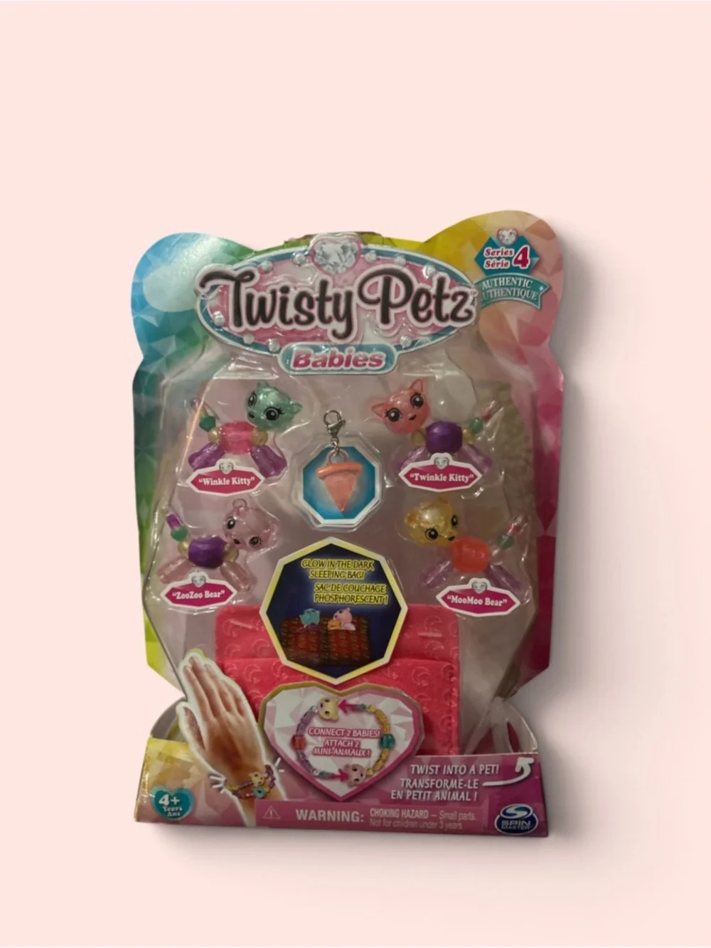 Twisty Petz Babies Pink and Purple Charm Pack
